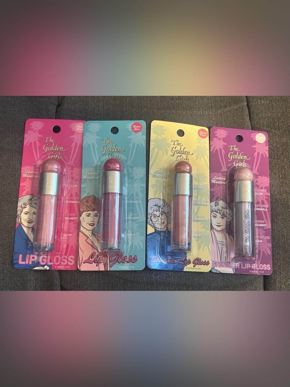 The Golden Girls Lip Gloss Set
